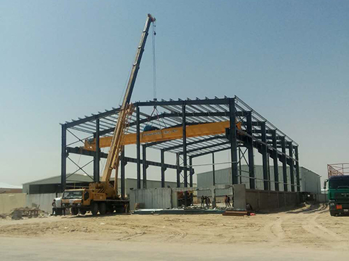 中东沙特钢结构工程